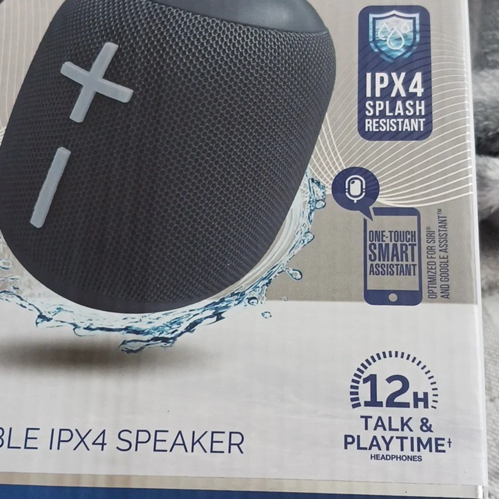 New Open Brookstone 2pc Wireless Audio Kit - Black